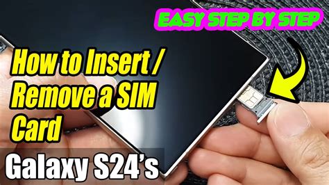 How to Insert / Eject SIM card .